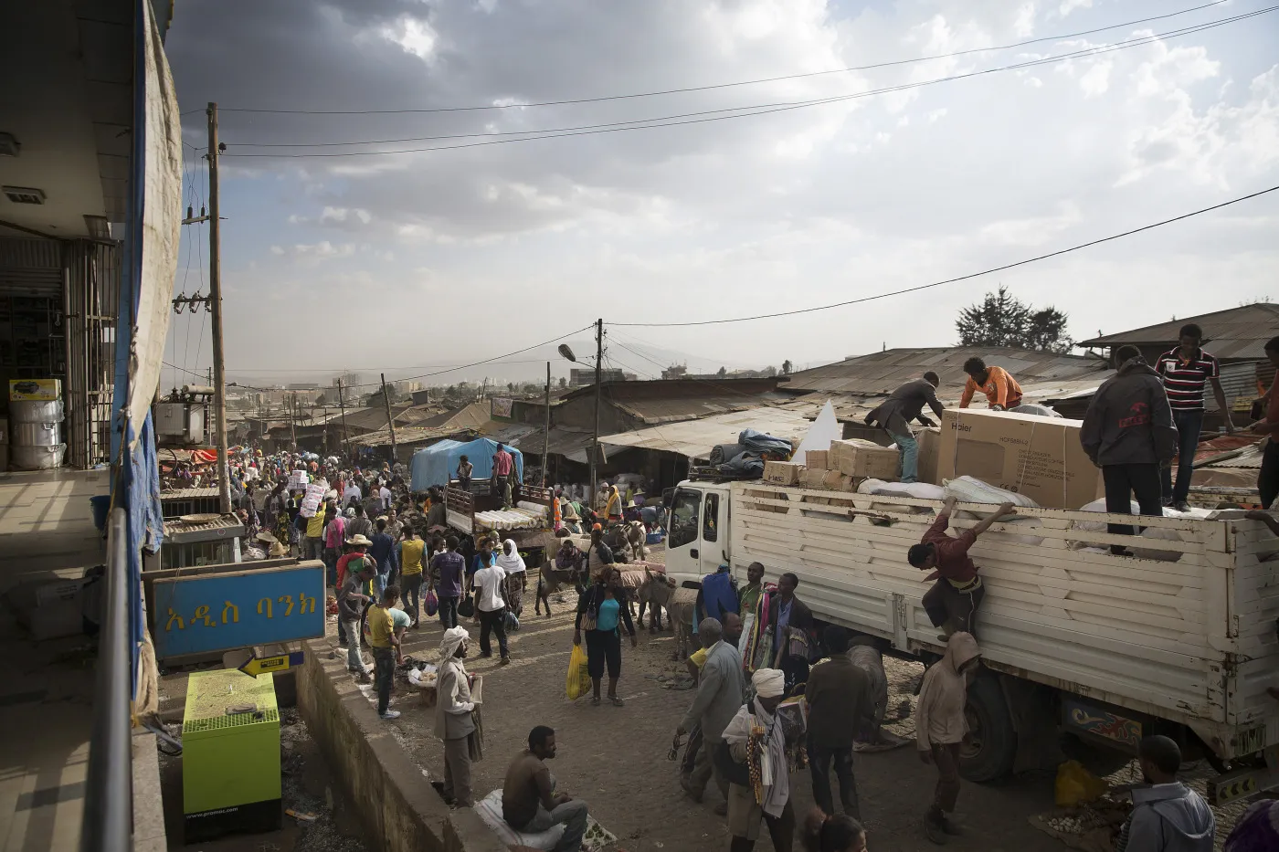 The Merkato open air market in Addis Ababa.&nbsp;