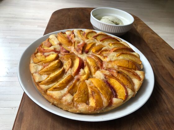 Forget Pumpkin Spice: This Peach Cake Recipe Is the Dish of the Moment