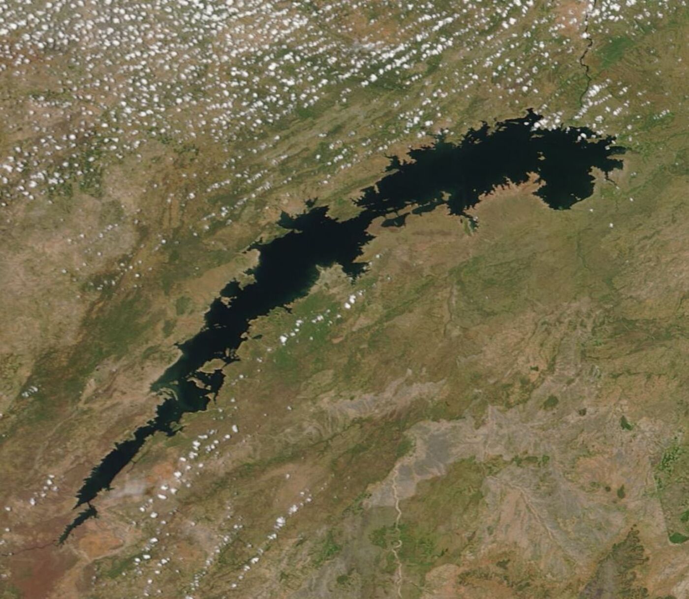 Lake Kariba on Dec. 1.