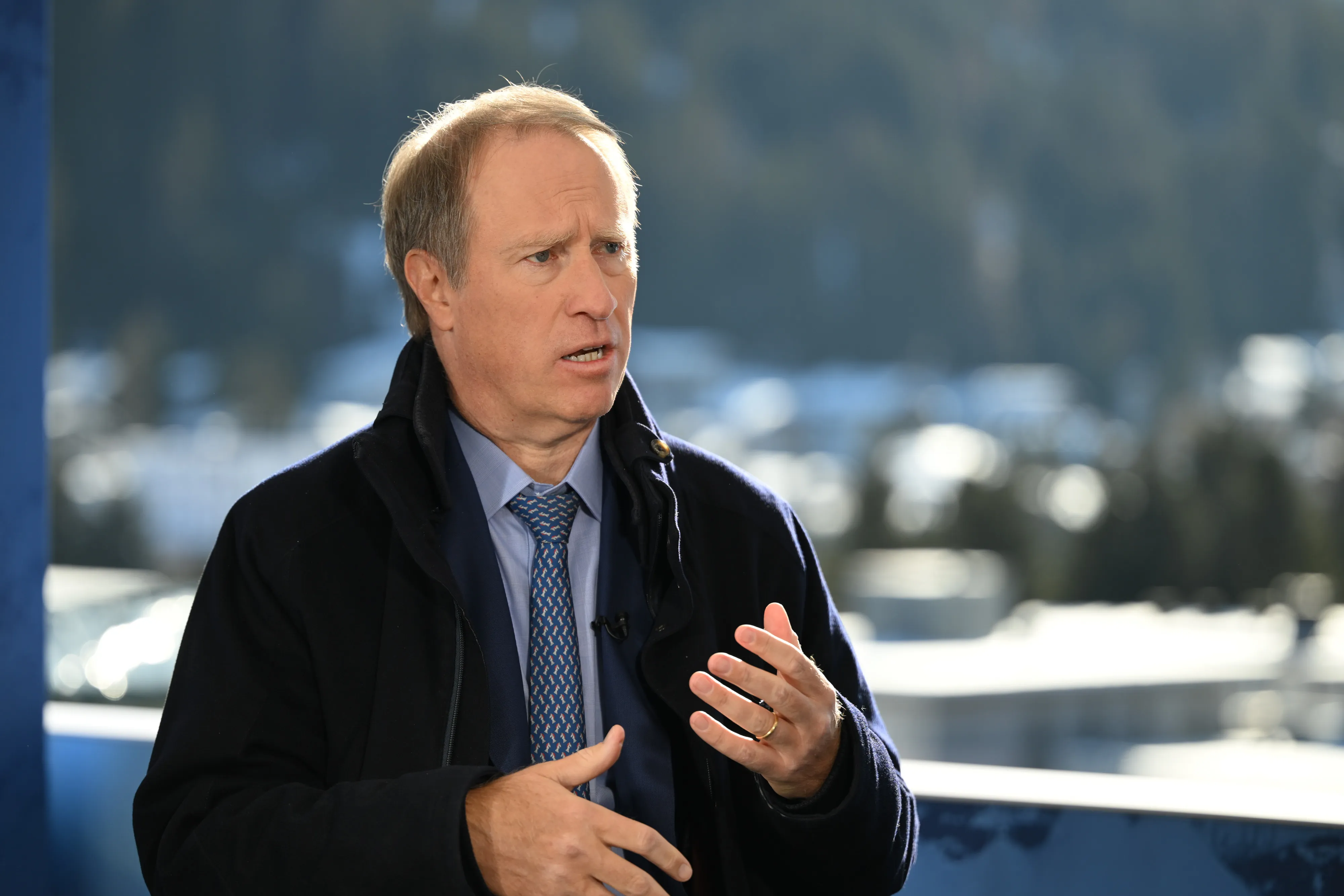 Ted Pick, chief executive officer of Morgan Stanley, during a Bloomberg Television interview.