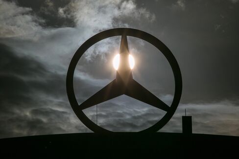 German Automobile Showrooms As Carmakers Drag European Stocks Lower