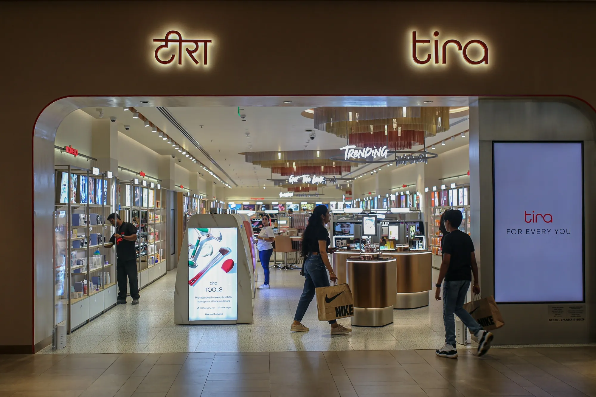 A Tira beauty store in Mumbai.