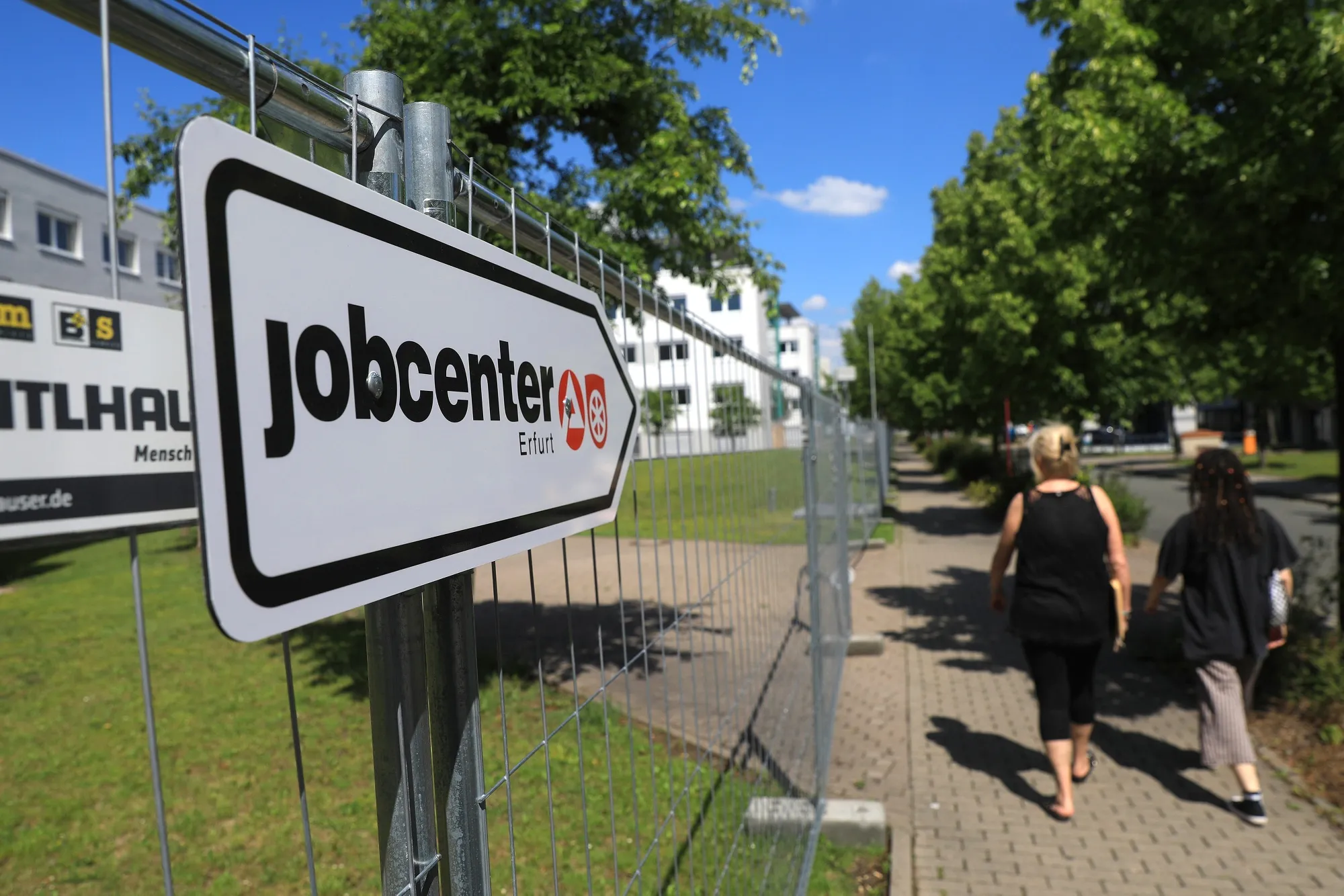 Office of the German National Agency for Employment in Erfurt, Germany.