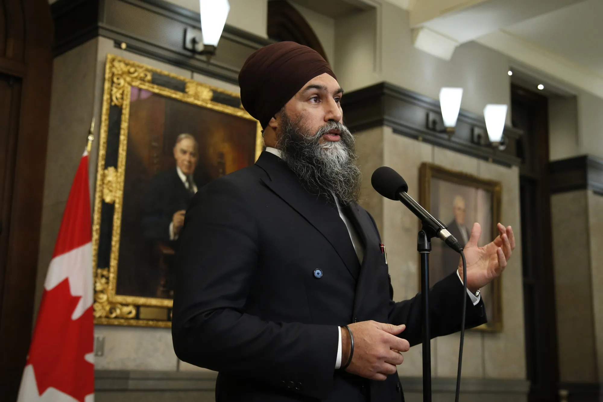 Jagmeet Singh, leader of Canada's New Democratic Party, announced his party is pulling out of an agreement to support Justin Trudeau’s government in key parliamentary votes.