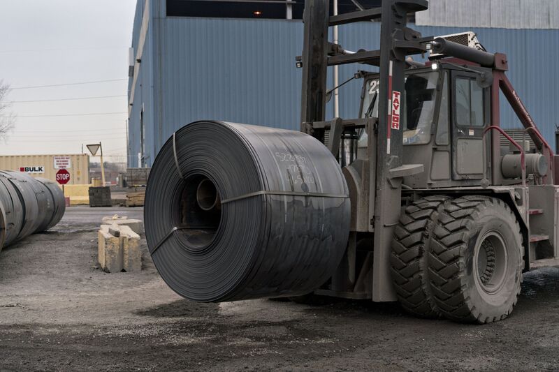 Inside The NLMK Indiana Steel Facility As Shares Advance Most This Year 