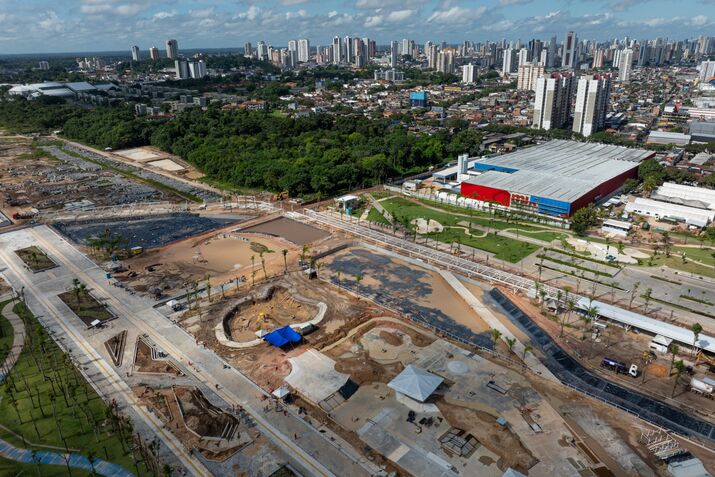 Brazilian City Gets Rushed Makeover Ahead of Climate Summit