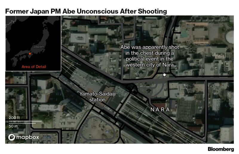 Former Japan PM Abe Unconscious After Shooting |