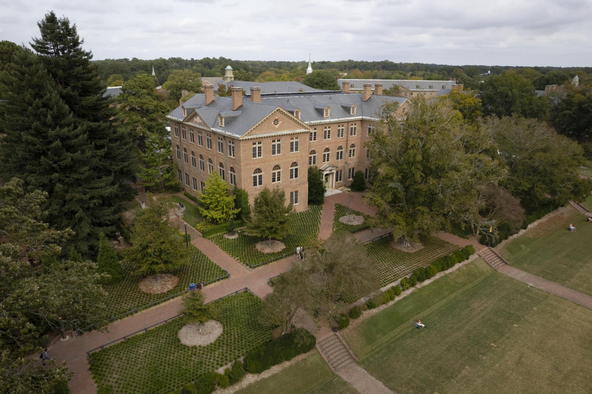 The College of William &amp; Mary campus.