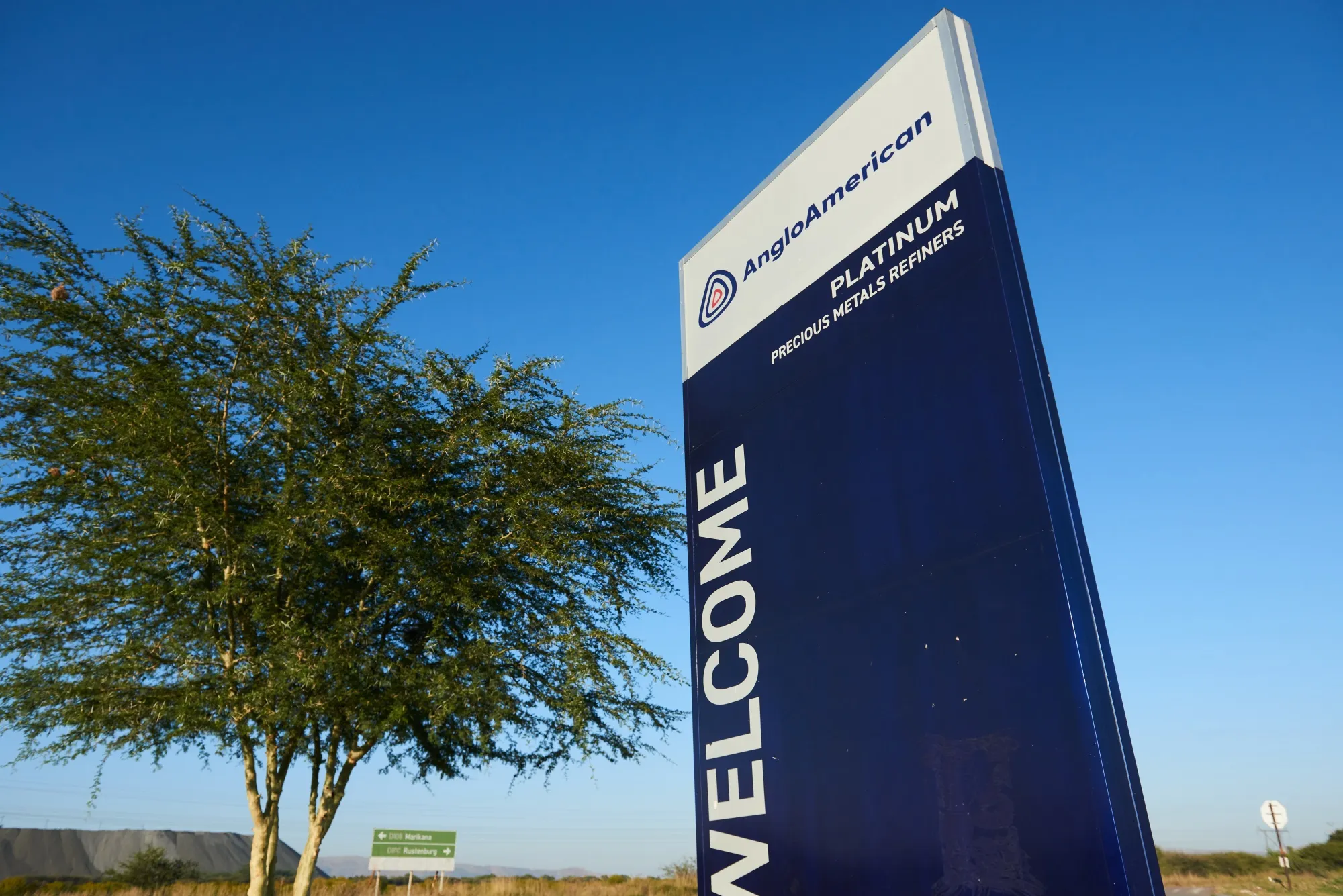 The Anglo American Platinum site near Rustenburg, South Africa.
