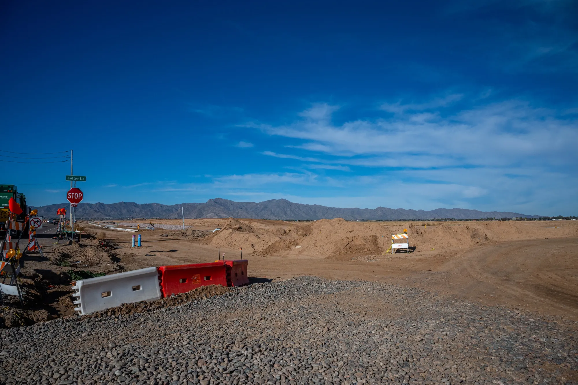 A QTS data center campus construction site in Litchfield Park, Arizona.