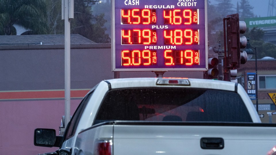 Watch: Gas Tops $4 a Gallon in US