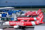 AirAsia Aircraft at Kuala Lumpur Airport Ahead of Earnings
