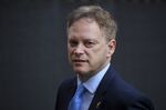 Grant Shapps, U.K. transport secretary, departs following a weekly meeting of cabinet ministers at number 10 Downing Street in London.