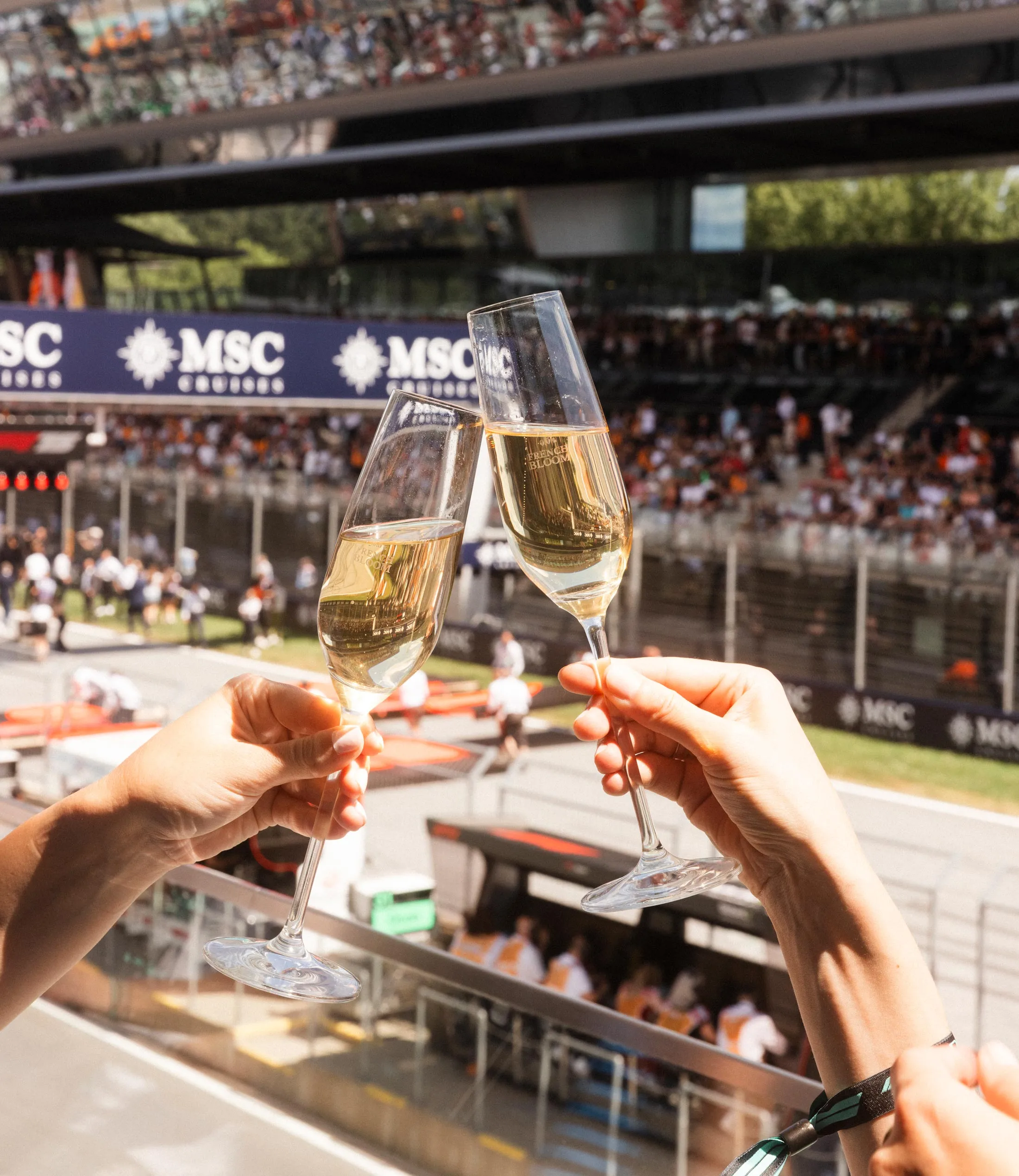 French Bloom’s sparkling wines are&nbsp;made entirely alcohol-free through an extensive&nbsp;dealcoholization process. The&nbsp;Moët Hennessy-backed brand is now the official zero-proof sparkling wine partner of F1.&nbsp;