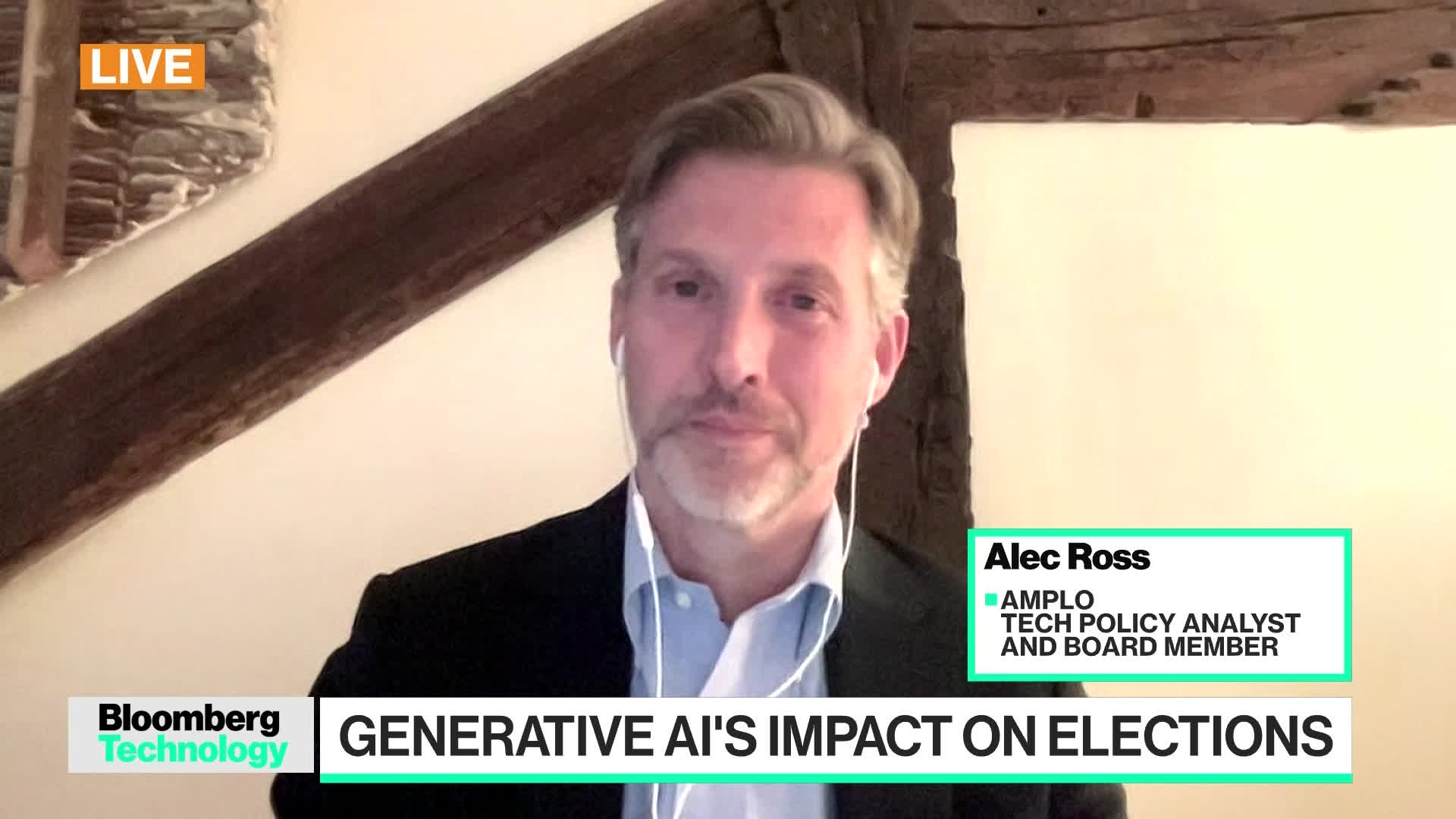 AI Will Automate Many White-Collar Jobs: Amplo's Ross - Bloomberg