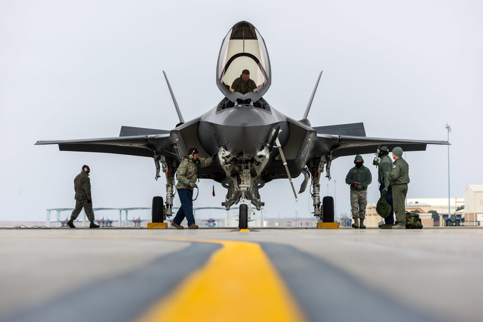Pilots or ground-based Air Force controllers will be able to beam in-flight changes to the weapon, which eventually would be deployed on aircraft from the F-35 and the B-2 bomber to the MQ-9 Reaper drone.
