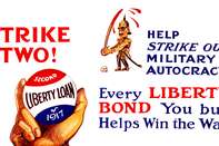 World War One Liberty Bond poster.