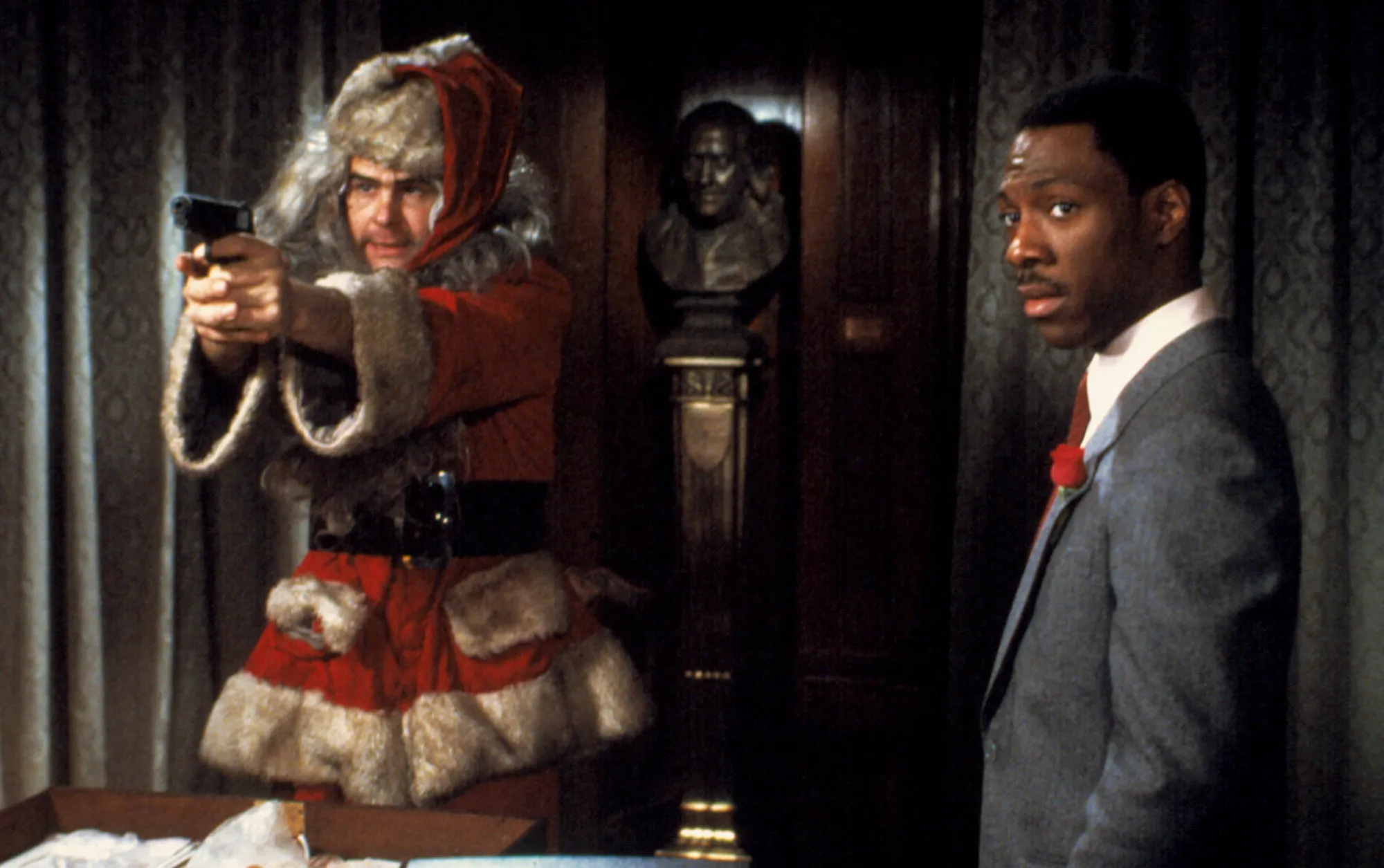 Dan Aykroyd and Eddie Murphy in “Trading Places.”