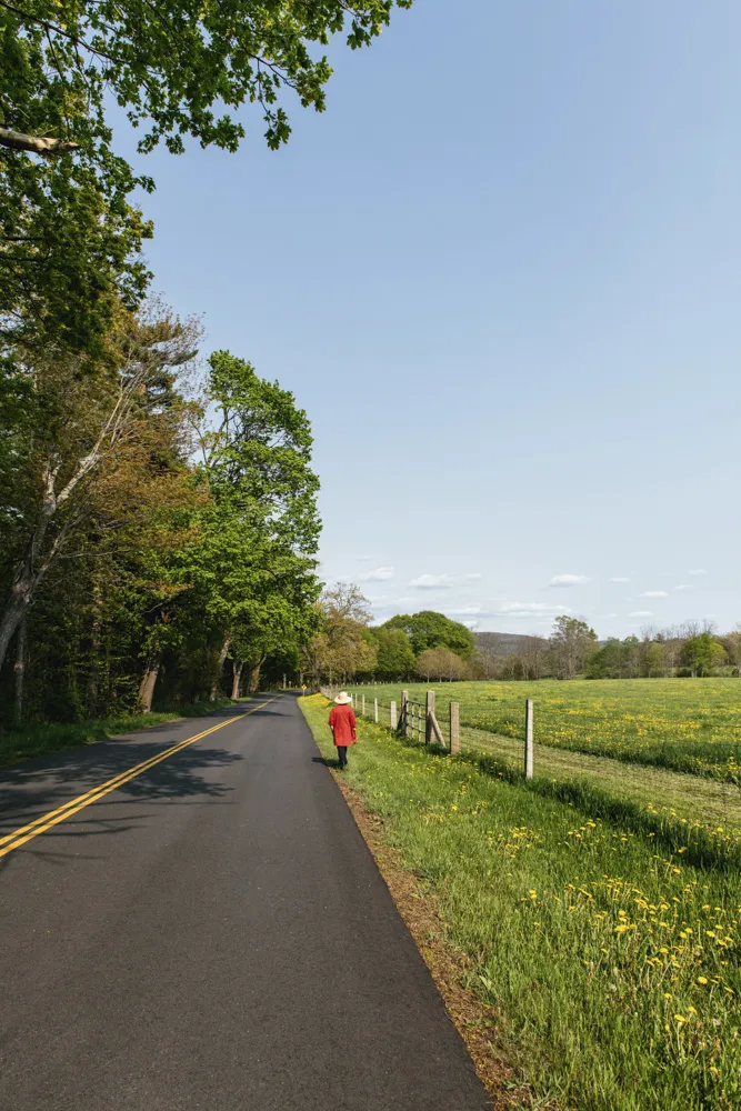Summer Street leading to Lee, Massachusetts&nbsp;