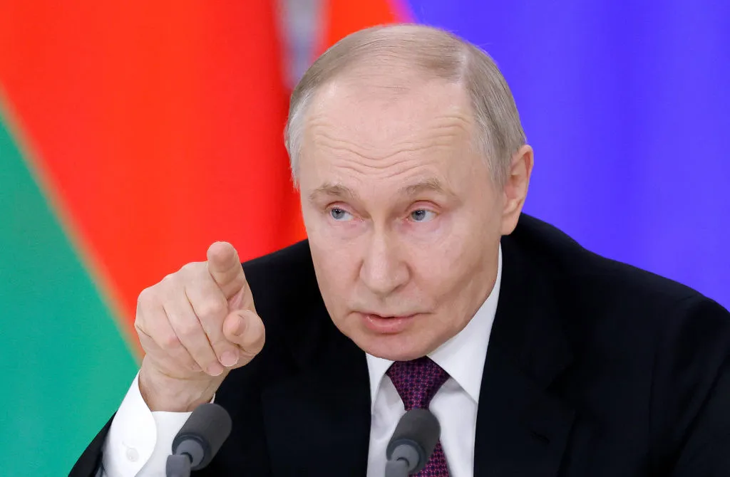 Russia's President Vladimir Putin.&nbsp;