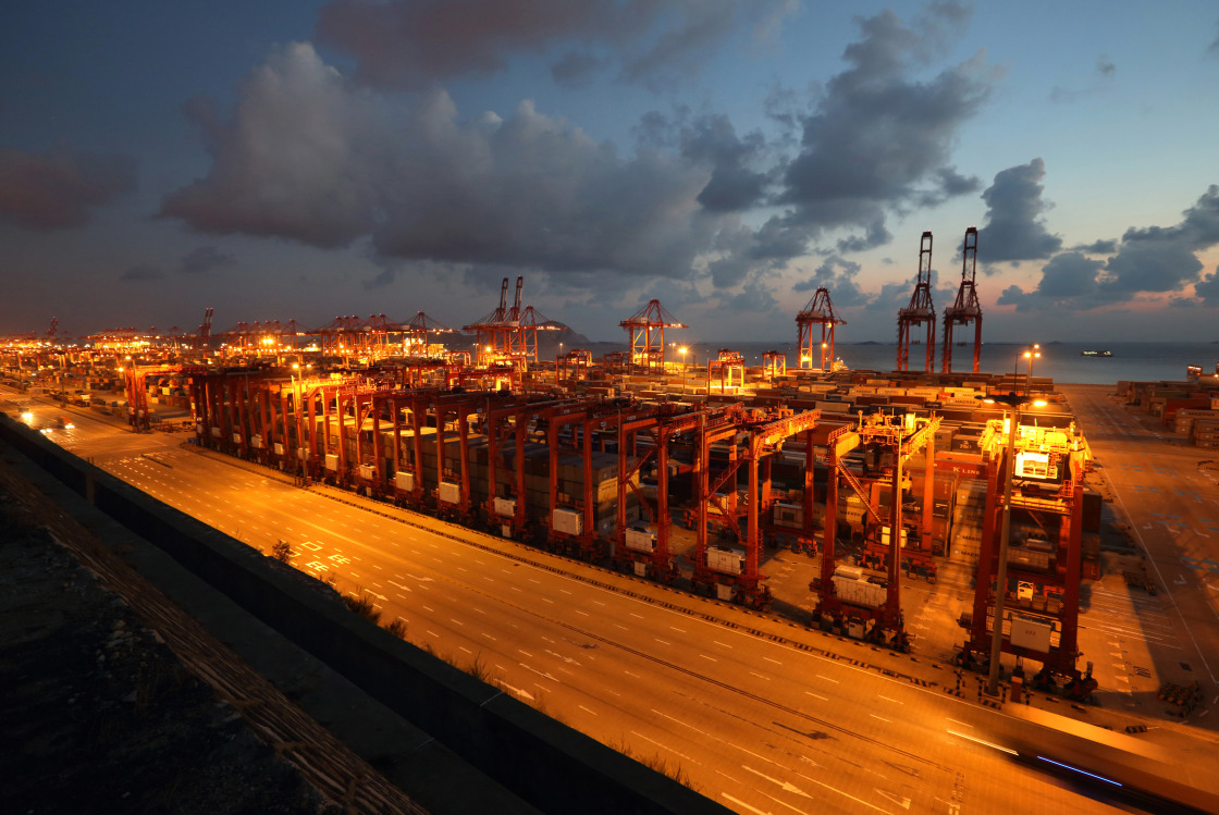 Inside The Yangshan Free Trade Port
