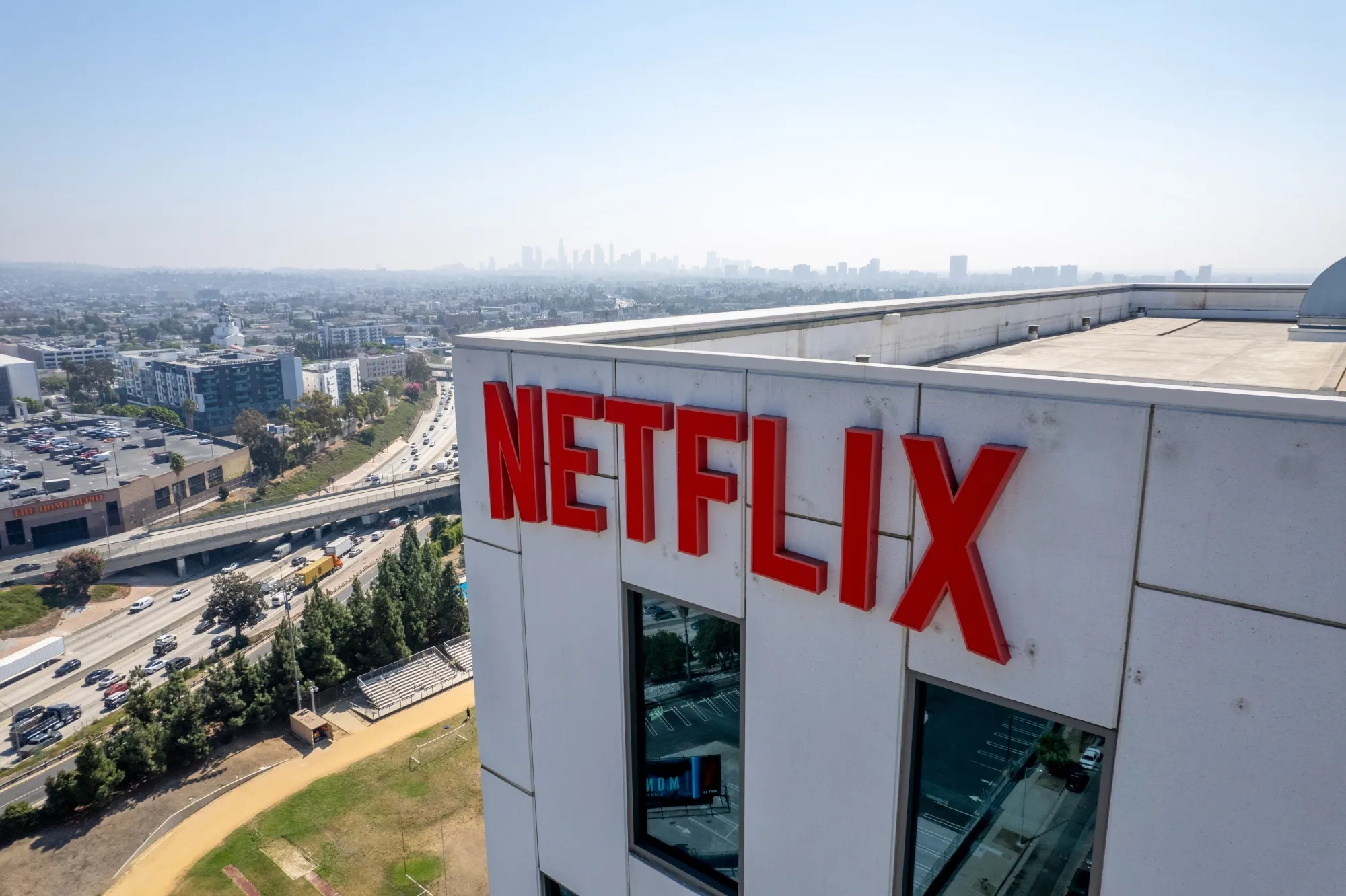 Prédio da Netflix em Los Angeles.