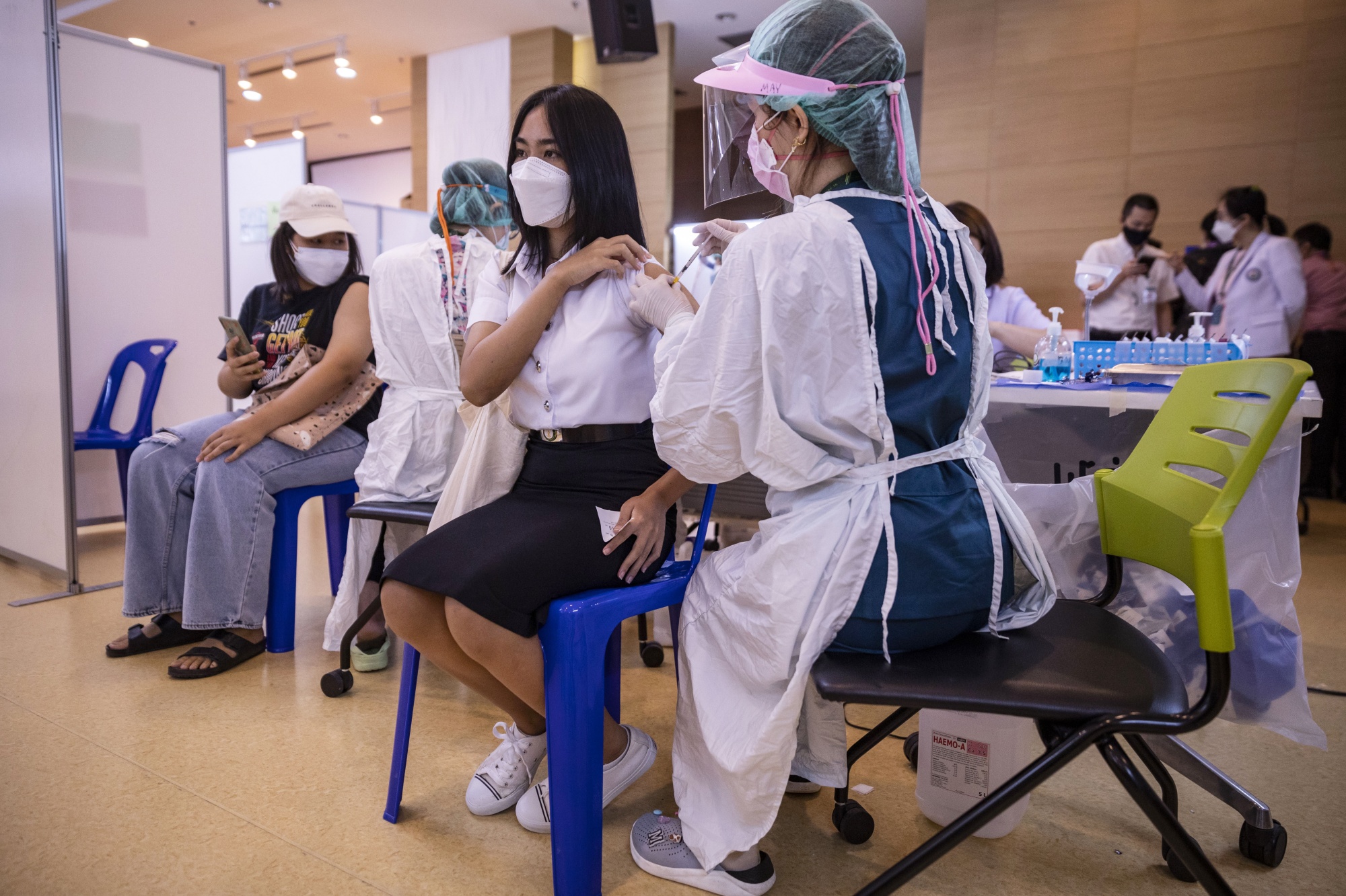 Coronavirus: Thailand Hospital Creates Mini Face Shields For