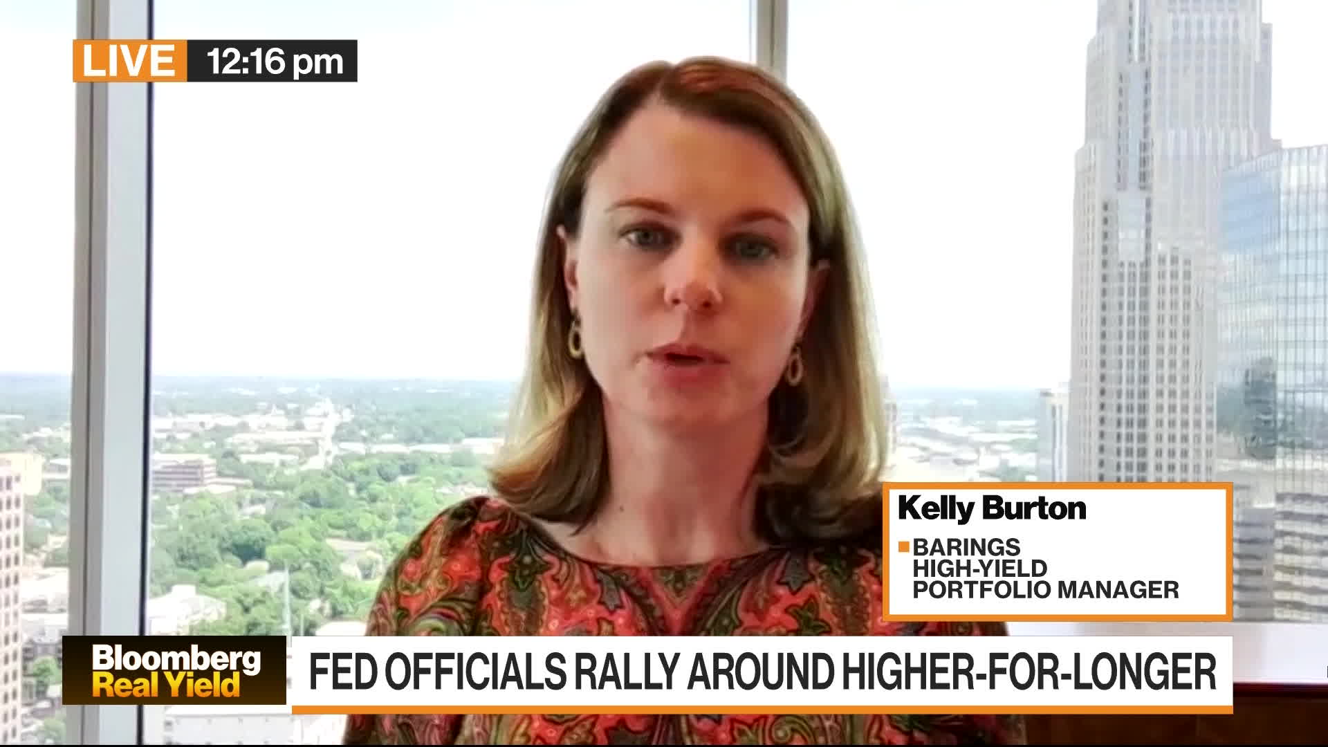 Watch Credit Cracks Are Quite Modest: Barings Kelly Burton - Bloomberg