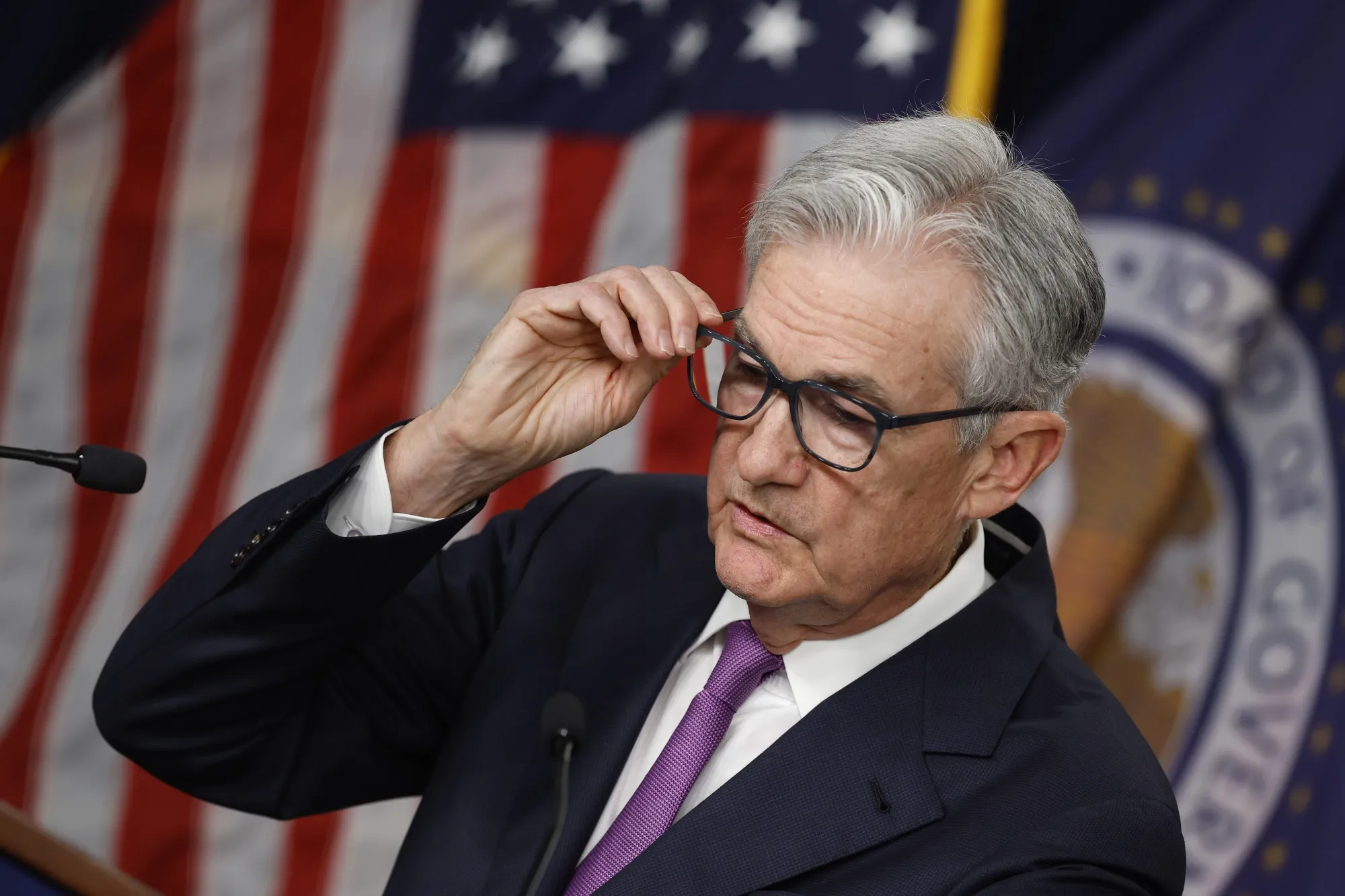 Fed Chair Jerome Powell will be concentrating on data, not models.