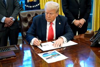 President Trump Signs Executive Order On Copper