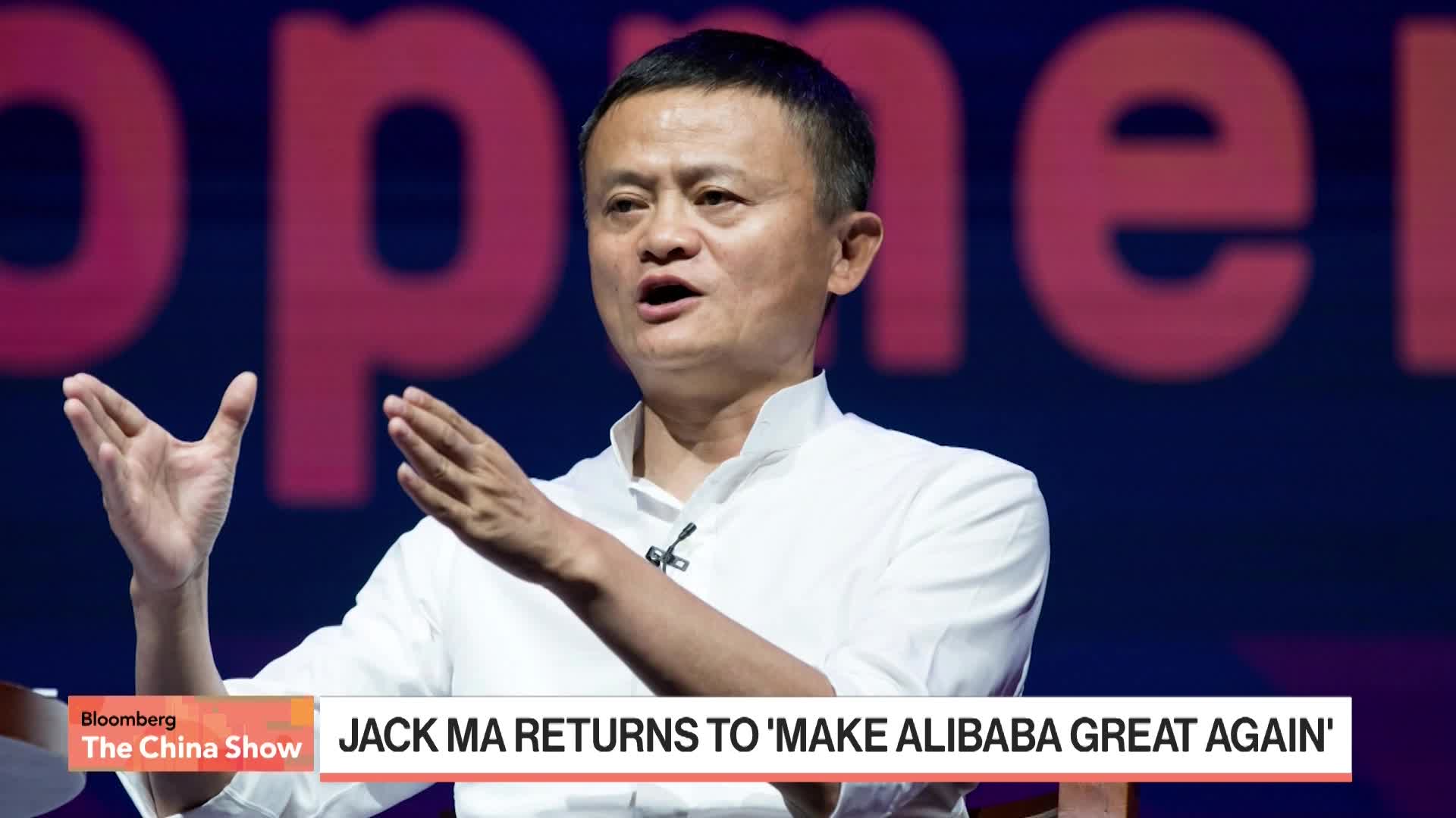 Jack Ma Returns to ‘Make Alibaba Great Again’