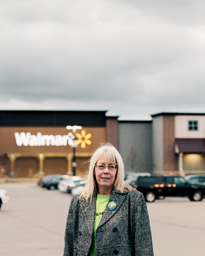 OUR Walmart member Mary Pat Tifft in Wisconsin