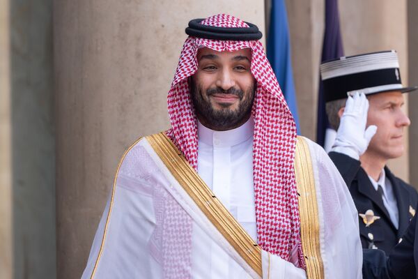 Saudi Arabia's Crown Prince Mohammed bin Salman in Paris