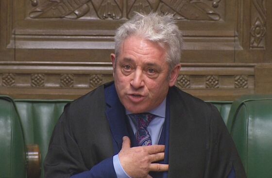 U.K. Tories Rage at Parliament's Speaker After Brexit Clash