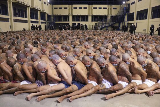 Stripped Prisoners on Floor Latest Tool of Salvadoran President