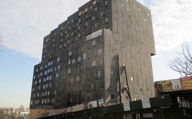 Apartment complex in Sugar Hill, Harlem.