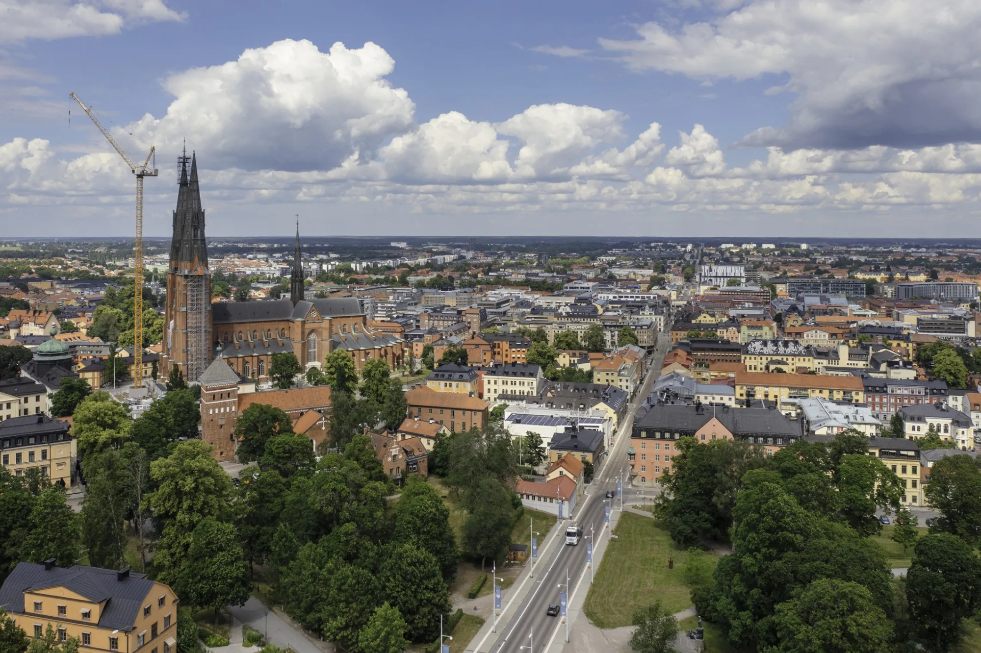 The city of Uppsala in Sweden is the kind of less-dense urban area in Europe where carbon emissions are far higher&nbsp;—&nbsp;but air pollution is&nbsp;lower.