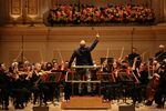 Music director&nbsp;Yannick Nézet-Séguin&nbsp;conducts a performance at the Stern Auditorium at Carnegie Hall in New York City.&nbsp;