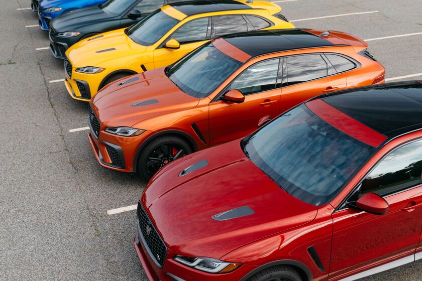 relates to The 2021 Jaguar F Pace SVR Is a $84,600 Ticket Out of SUV Monotony