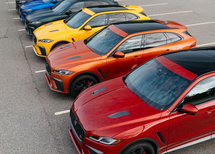 relates to The 2021 Jaguar F Pace SVR Is a $84,600 Ticket Out of SUV Monotony