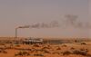 A flame from a Saudi Aramco oil installion known as "Pump 3" is seen in the desert near the oil-rich area of Khouris, 160 kms east of the Saudi capital Riyadh, on June 23, 2008. Oil producers are at war with speculators but they have been left speculating themselves over the future of their precious commodity after a unique summit, analysts said. Government ministers and traders alike are anxiously waiting to see which way prices go in coming weeks after Sunday's summit of consumers and producers, which Saudi Arabia called in response to the doubling of the cost of a barrel of oil over the past year to almost 140 dollars. AFP PHOTO/MARWAN NAAMANI (Photo credit should read MARWAN NAAMANI/AFP/Getty Images)