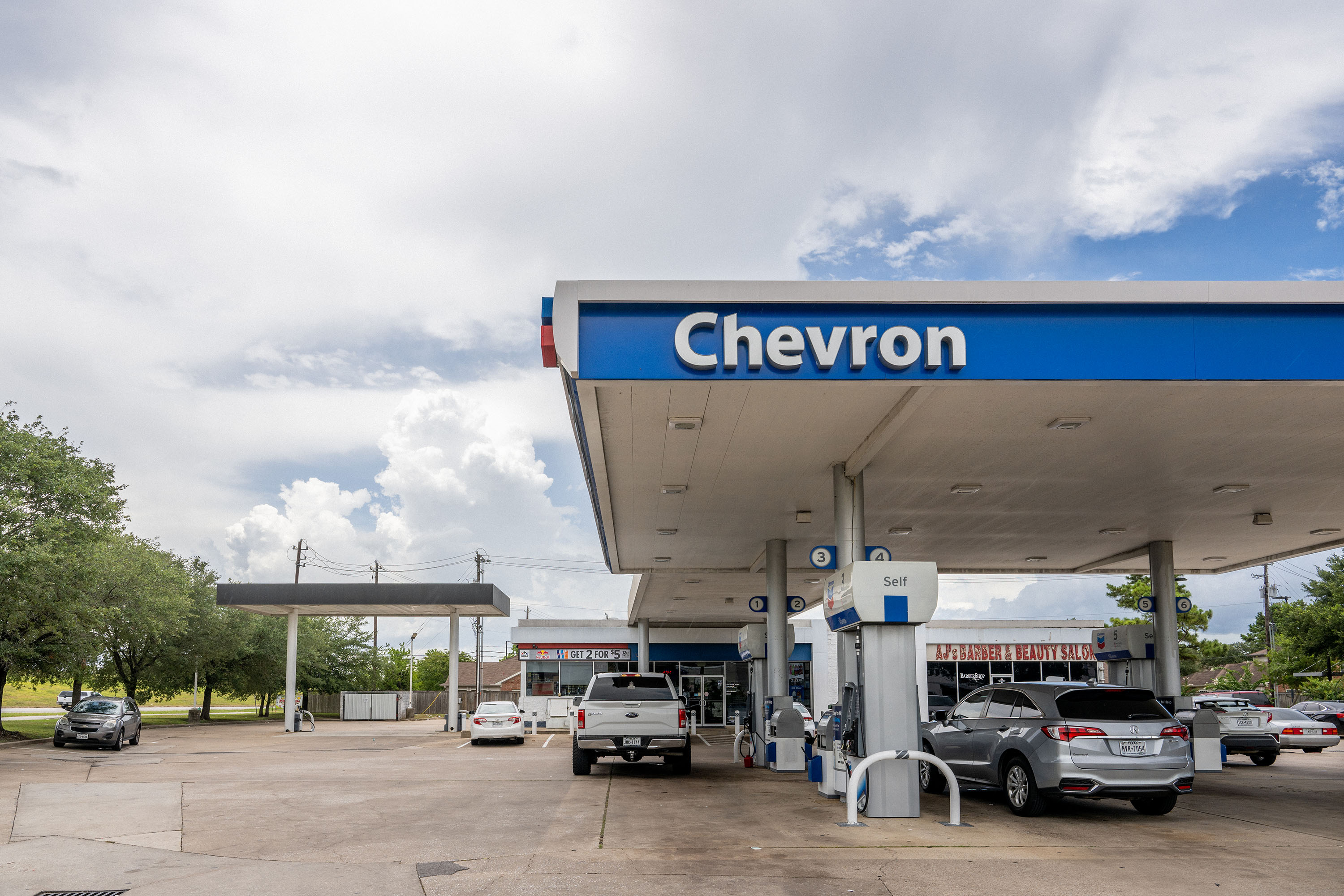 chevron gas station