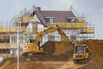 Residential Building Sites As Survey Says UK Home Buyer Demand Slumped