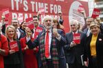 Jeremy Corbyn ahead of the launch of the party's general election manifesto in Birmingham, U.K., on Nov. 21.