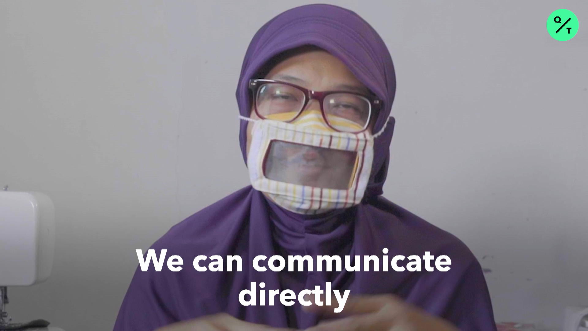 Covid19 Masks for the Deaf and Mute Bloomberg