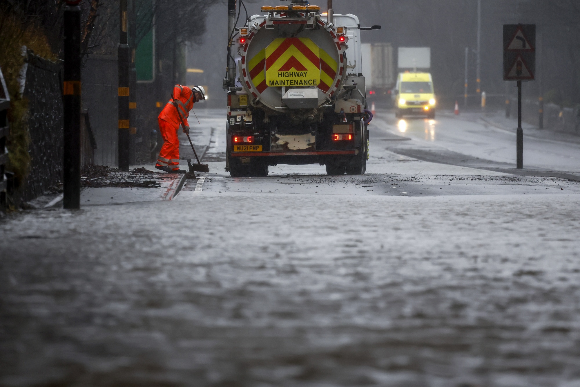 Storm Gerrit Brings Disruption on Road Rail and Ferry Networks