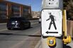 Pedestrian crosswalk button