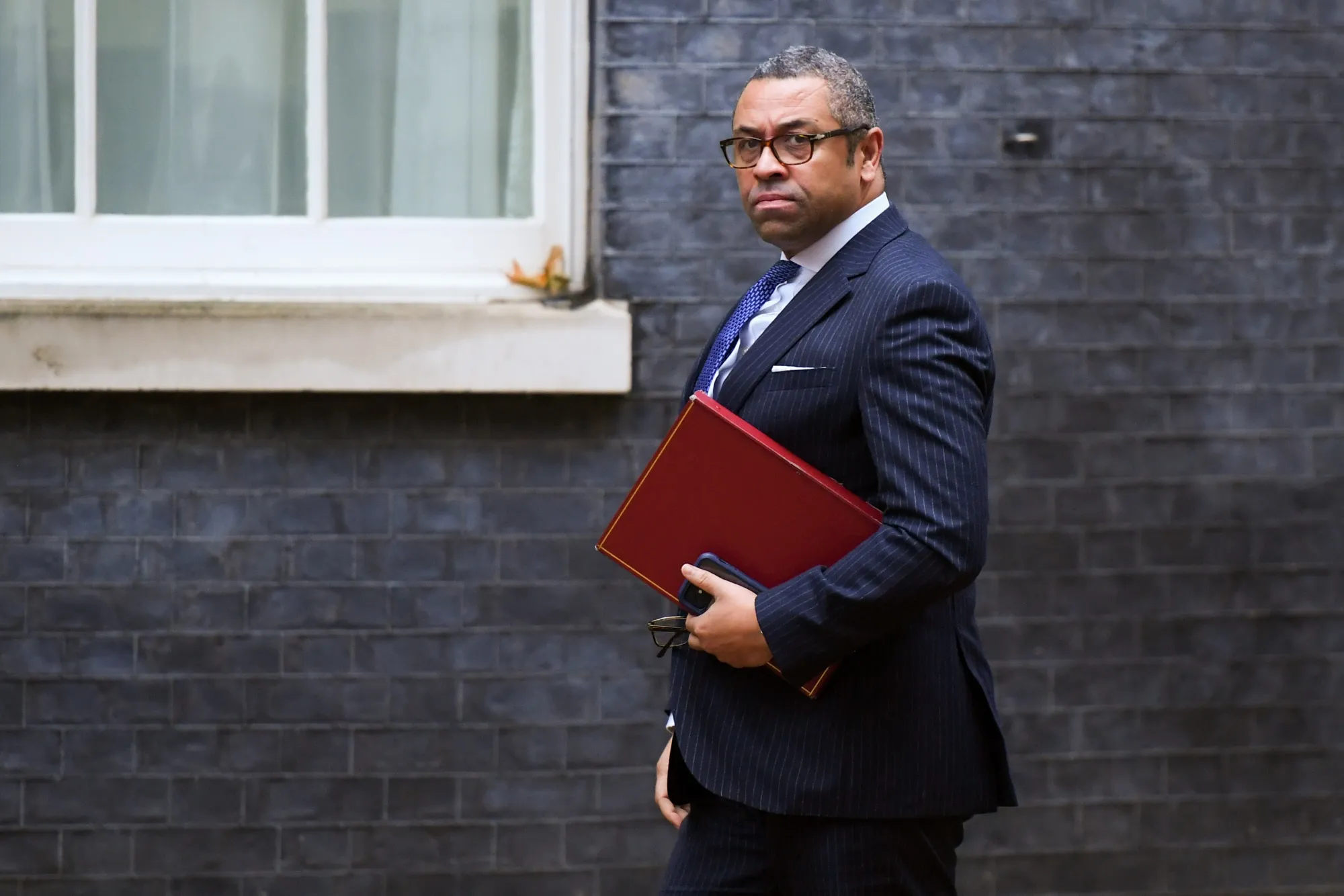 UK Foreign Secretary James Cleverly.