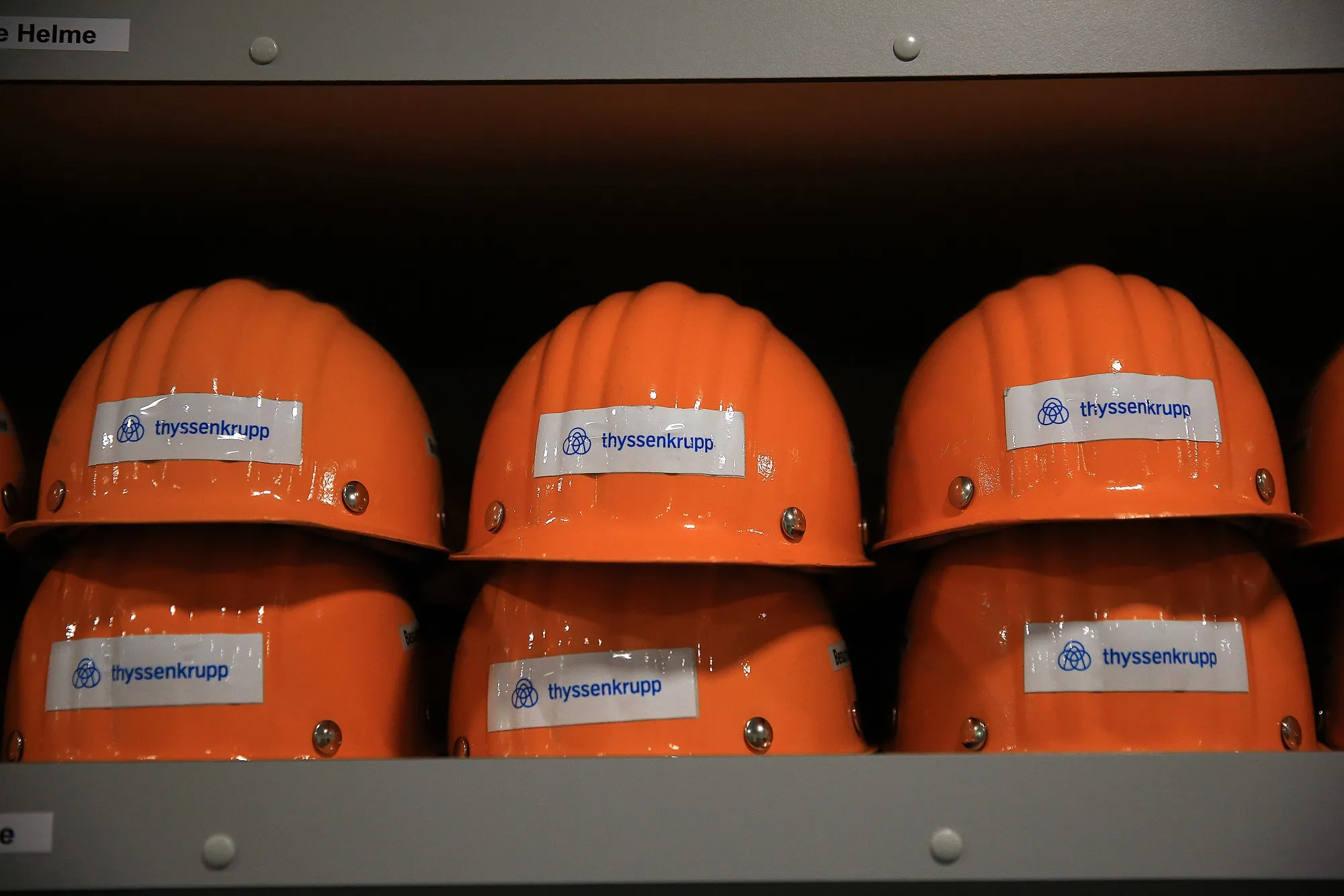 Steel Manufacture at a Thyssenkrupp AG Metals Plant 