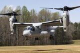 A V-22 Osprey, belonging to the United S